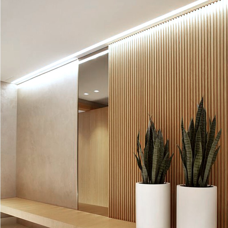 门头招牌灯带led白光防水超亮室外广告牌圆形柔性氛围灯条