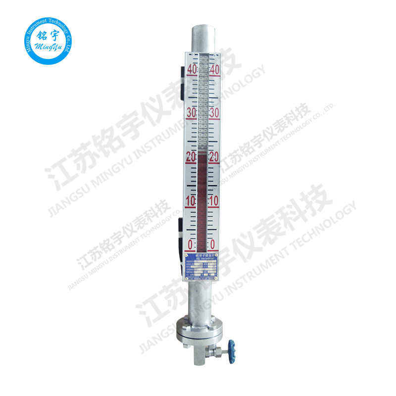 磁翻板液位计锅炉水防腐带远传耐高温密封定制磁性浮子液位计测量