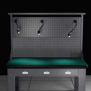 阿特姆重型防静电工作台钳工台电工实验模型车间操作检验桌