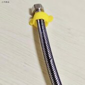 电热水器入水管分口. 编织管进水管上水 通用型 铜芯软管