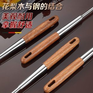 长柄木柄把炒菜勺全套厨房家用 工厂304不锈钢锅铲子厨具套装