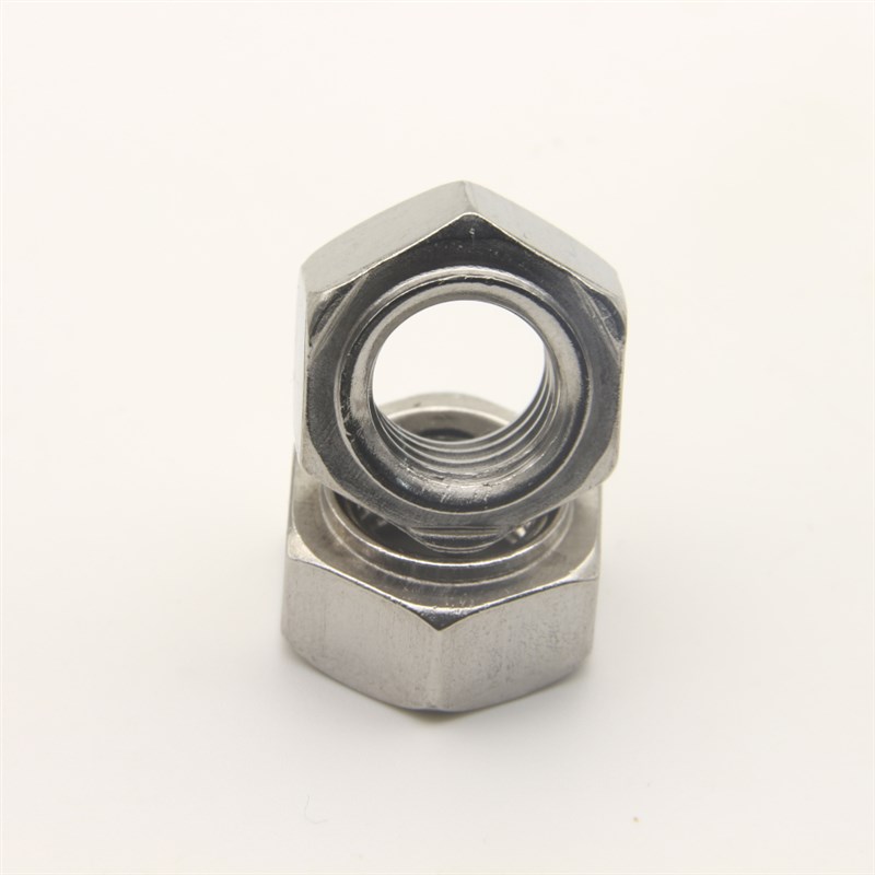 201/0不锈钢六角焊接螺母电焊碰焊螺帽MM5MM8M10M点焊螺母