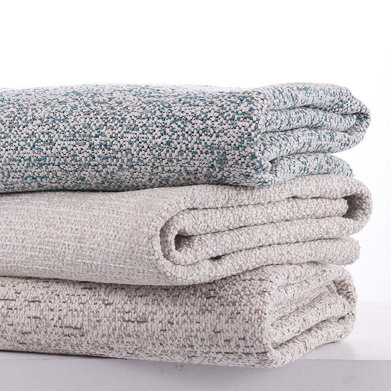 档加厚色棉麻布料订做粗麻沙发垫罩拉链全包定制四季通用