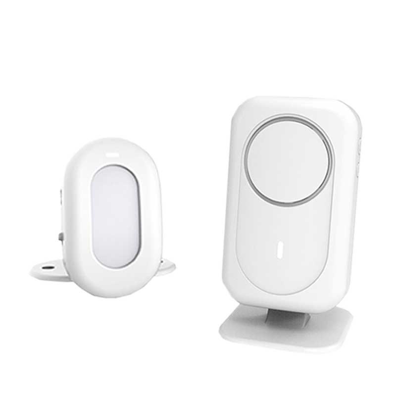 分体式无线红外感应门铃家用门店超市酒店防盗门口欢迎光临迎宾器