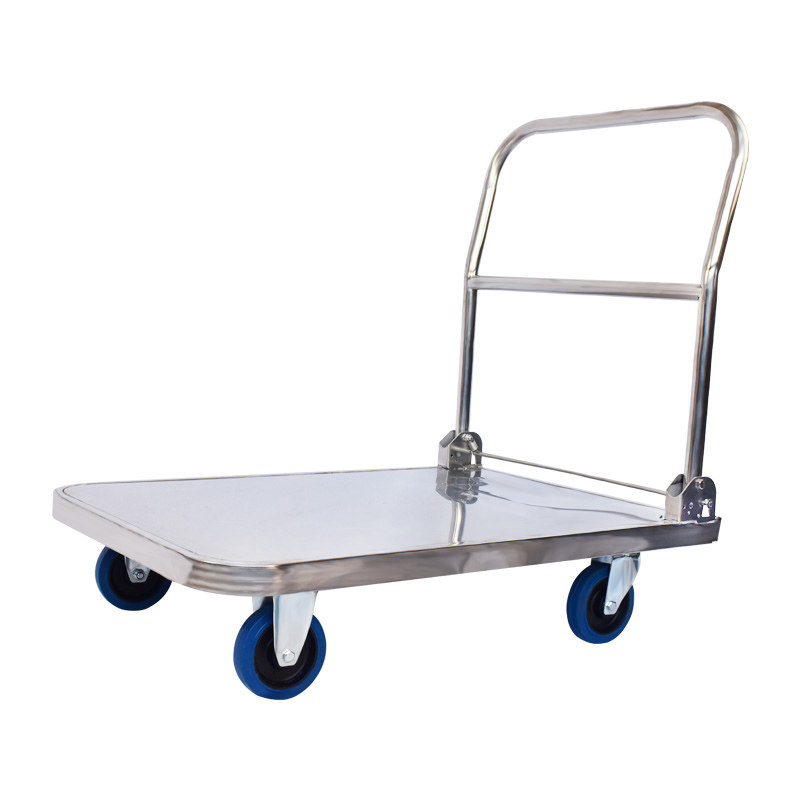 加厚平板手推车拉货车手拉货小拖车小推车静音搬运车,收纳整理,便携购物车,淘宝优惠券,粉丝福利购,淘宝优惠卷