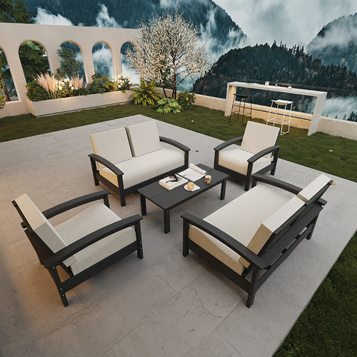 户外沙发别墅酒店庭院花园沙发组