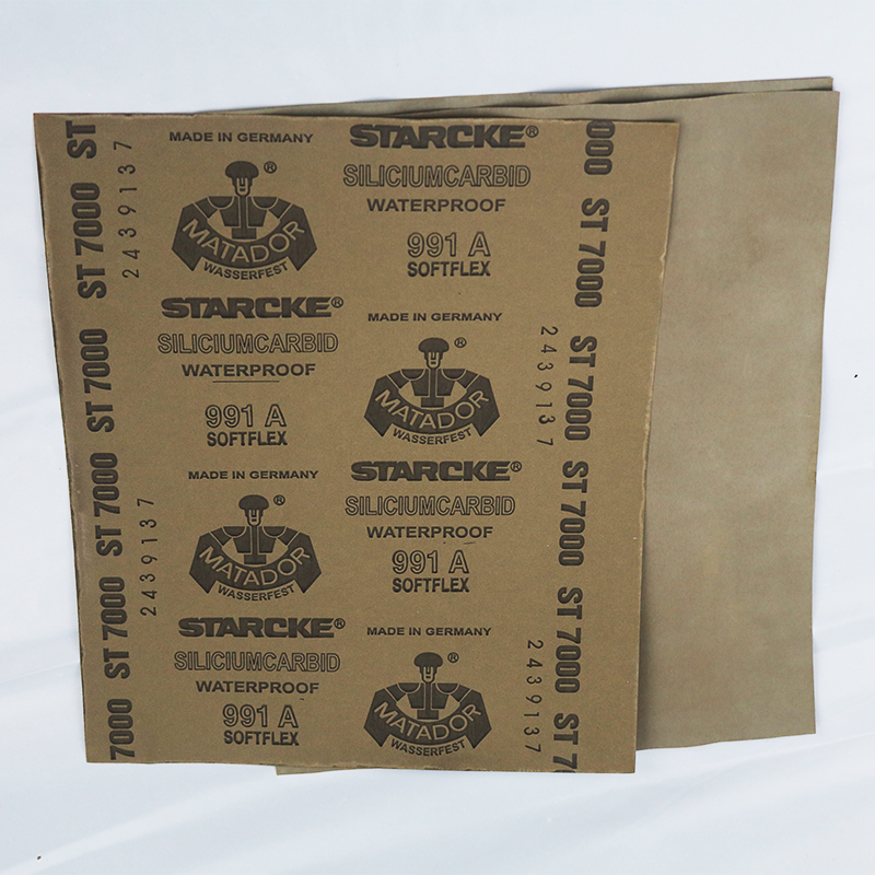 德国勇士牌砂纸水磨抛光超细水砂纸   目打磨