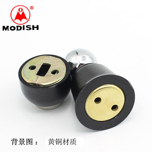 黑色地吸黄铜房门吸墙吸强磁吸短门吸矮地吸门碰门阻门顶门挡