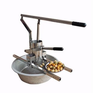 丸子机手动丸子机半自动丸子机压圆子机牛肉丸子萝卜丸子面丸子