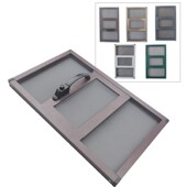 家用防盗金刚砂网防蚊沙窗铝合金边框纱窗加厚防猫