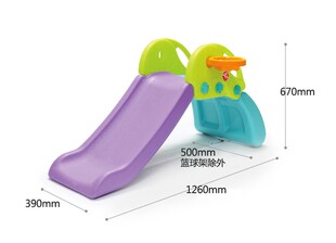 韩国雅雅儿童滑梯宝宝室内家用小型滑滑梯游乐场