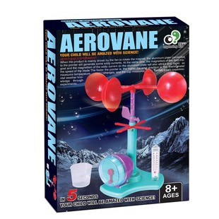 儿童科学实验风速计风向测试仪温度计雨水量杯中小学生气象教