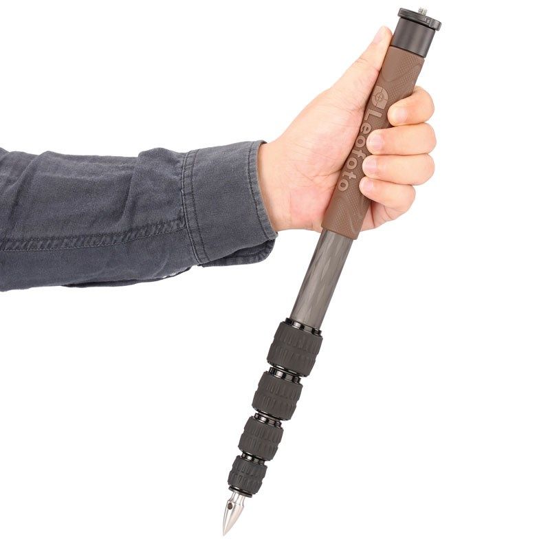 徕图Loo O碳纤维独脚架螺丝连接便携延长杆自拍杆