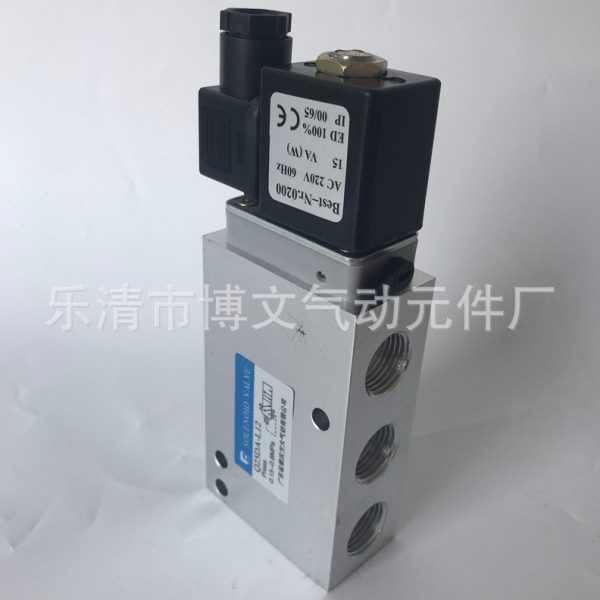 Q25DA-L12二位五通换向电磁阀 4分螺纹G1/2