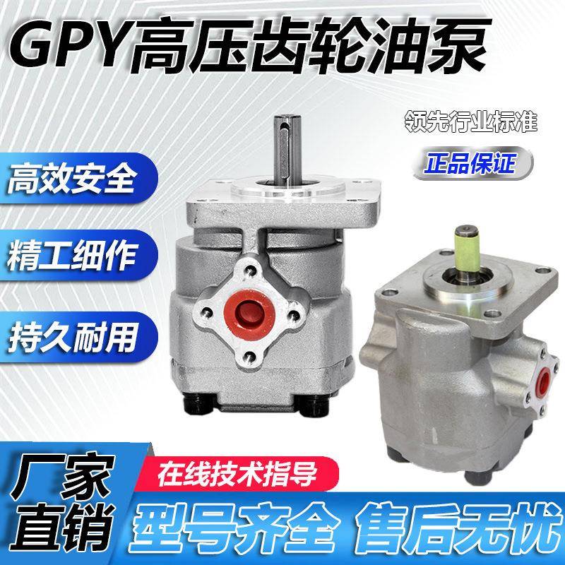 高压齿轮油泵GPY-3R4R7R8R9R10R11.5R低噪音液压齿轮泵油泵