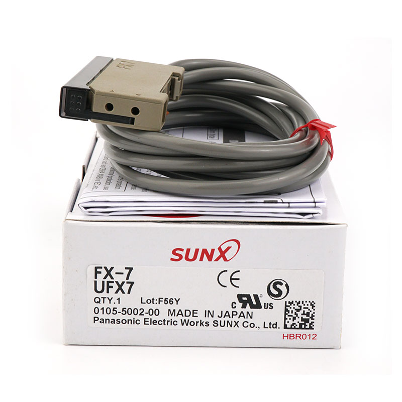 SUNX神视光纤放大器标准型FX-7转换灵敏度稳定余量指示灯防干扰