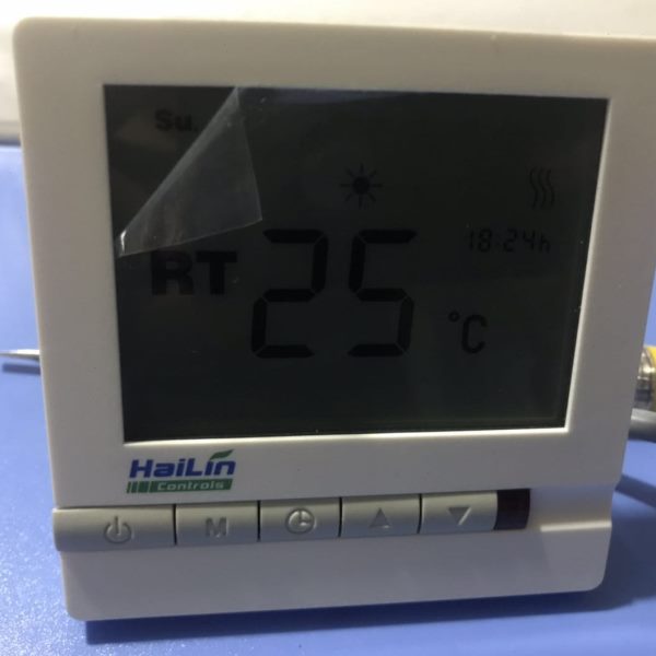 HAILIN海林地暖温控器水暖电暖开关 碳晶采暖控制面板HA308 HA208