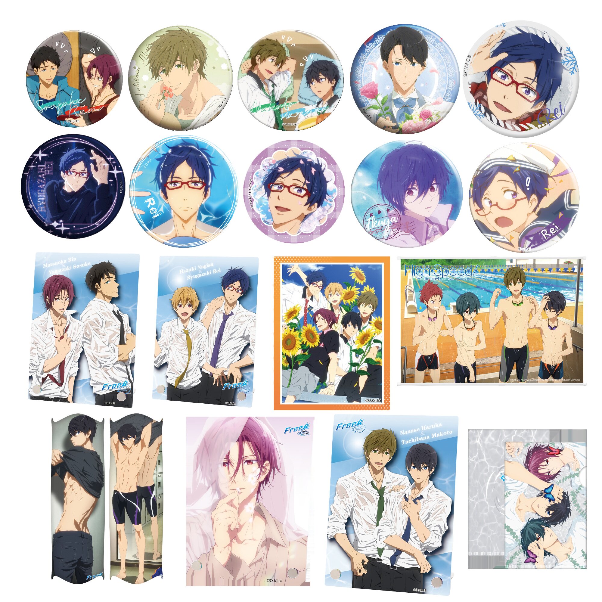【新店开业 暑期秒杀】官方正版 FREE！男子游泳队周边合集