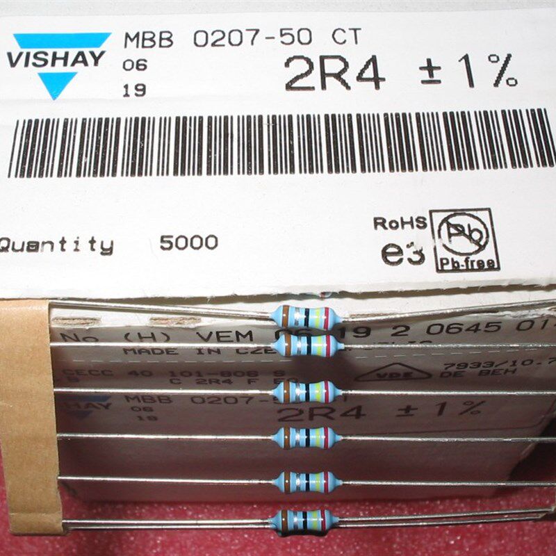 10个3.5元 VISHAY BC PHILIPS 2.4R(代2.2R)发烧电阻