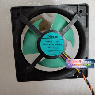 S36 04W DC12V 0.15A 散热风扇 NMB 冰箱风扇 4515JL