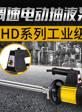 HD可调速HP高扬程PVDF耐高温耐腐蚀酸碱PTFE电动化工抽液泵油桶泵