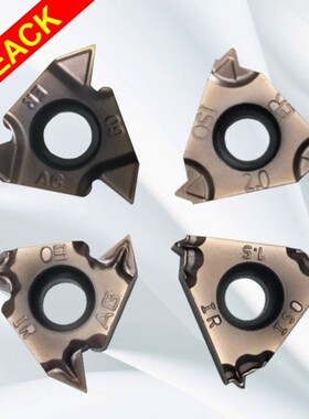 数控压制螺纹刀片16 ER/ERM/16 IR/IRM AG 60/AG 55加工不锈钢