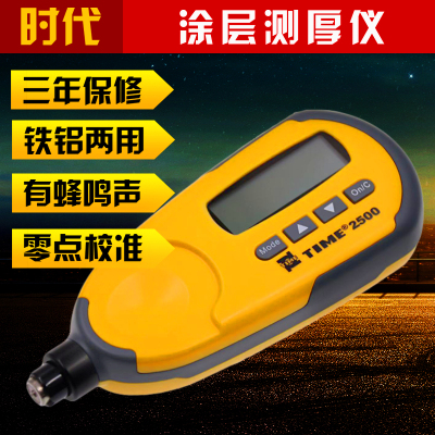 涂层测厚仪器高精度漆膜测厚仪油漆镀锌测测厚仪北京时代TIME2500