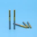 镀钛PCB纳米TiN涂层超硬进口钨钢合金电路板雕刻黄色腹膜其他铣刀