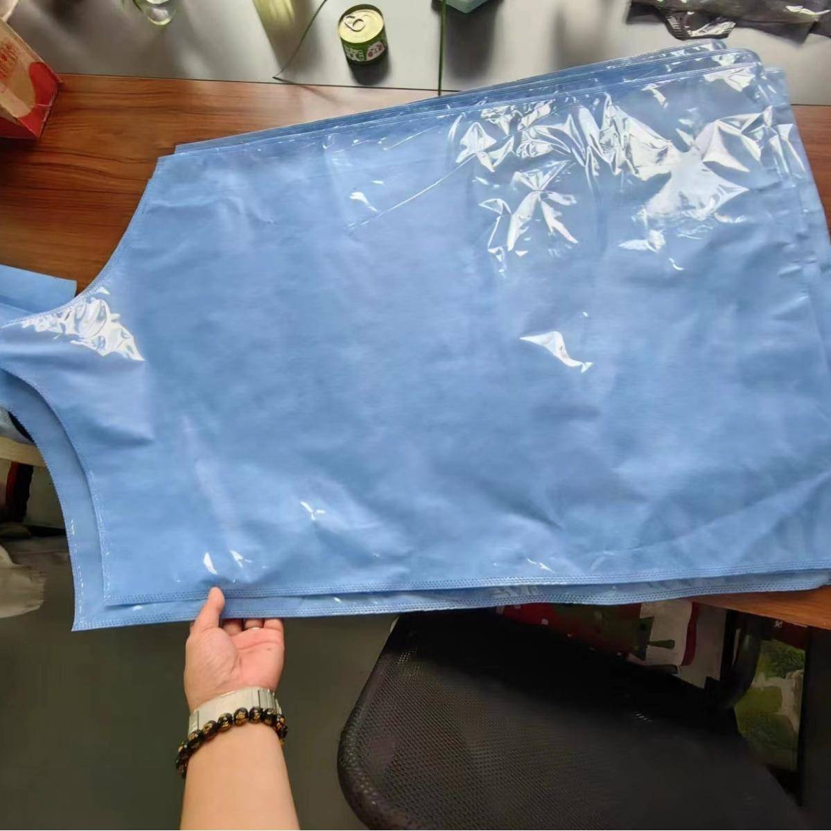 衣服防尘罩透明加厚服装挂衣袋无纺布大衣西服套五件套制袋机