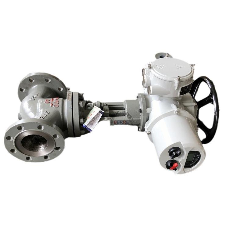 J941Y-40CDN80智能调节电动截止阀IP68合资电动执行器