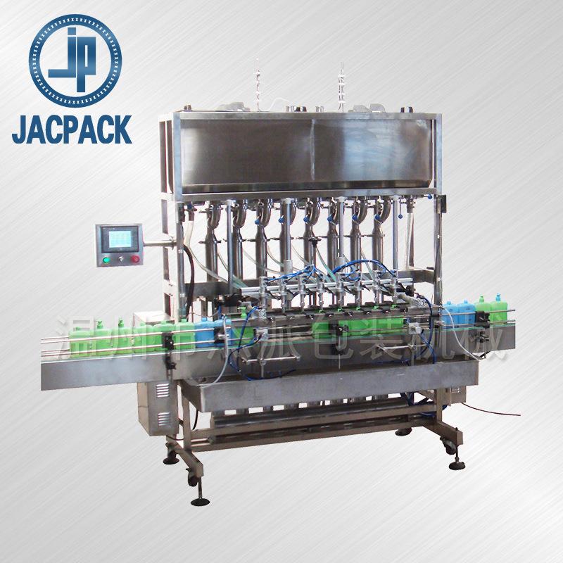 厂家供应不锈钢自动灌装机APF6-500P全自动六头活塞式灌装机