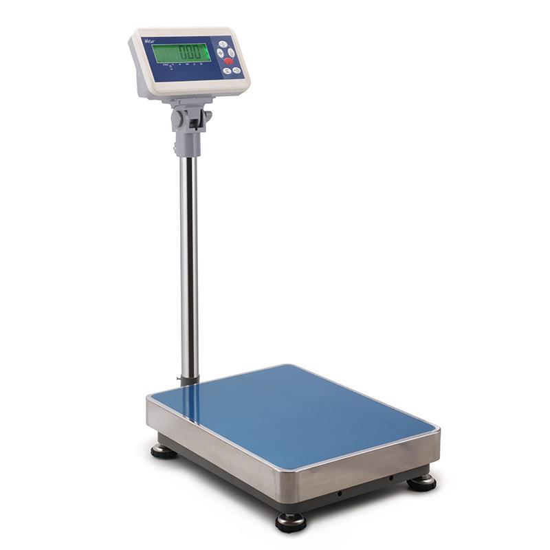 外贸出口100kg200kg工业台秤40x50液晶显示厨房仓库称重数字秤