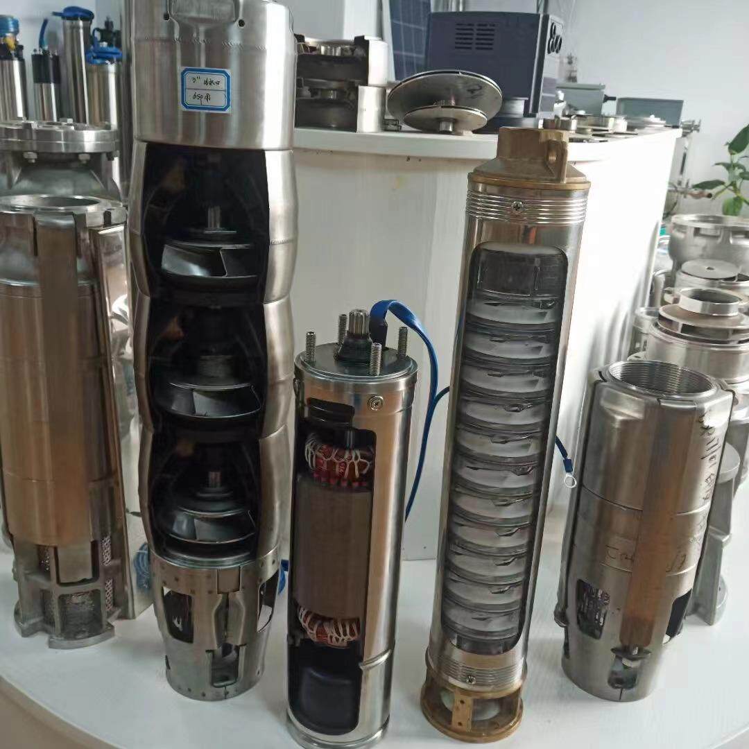 QJ深井泵农用灌溉不锈钢深井潜水泵高扬程潜水泵抽水机220V深水泵