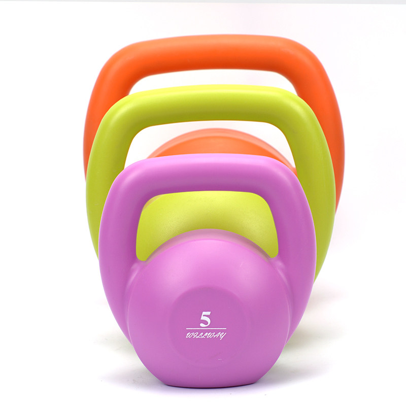 全新环保无味提壶哑铃壶铃女士彩色球形哑铃男士竞技健身瘦身器材