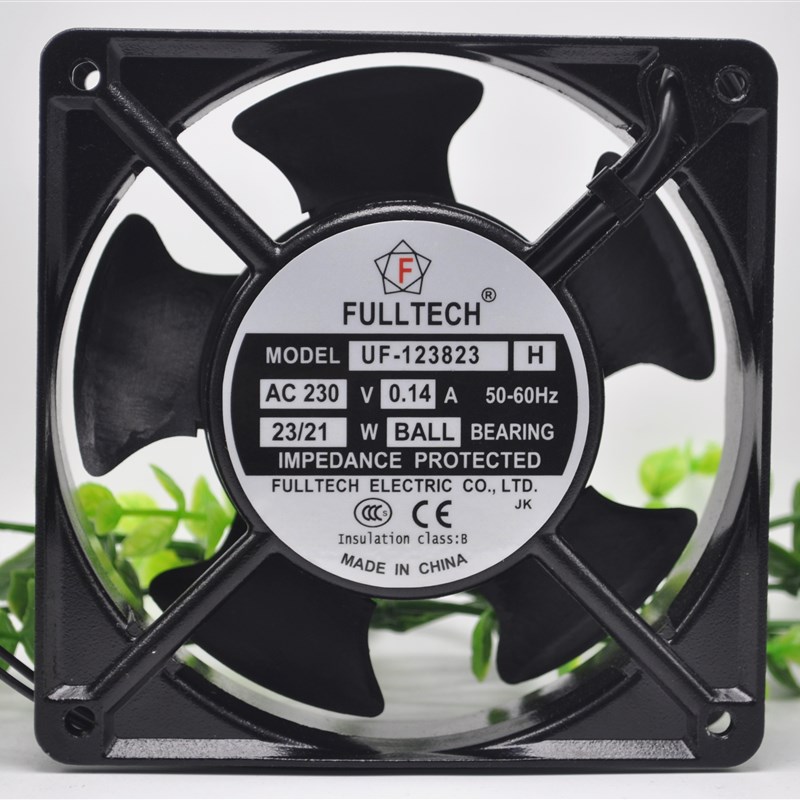 台湾福佑FULLTECH UF-123823H  230V 12038机柜配电箱散热风扇