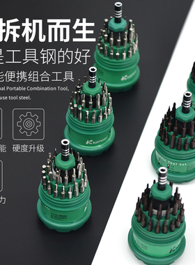 万能一字工业级多功能六角小起子梅花螺丝刀套组螺丝起子工具维修