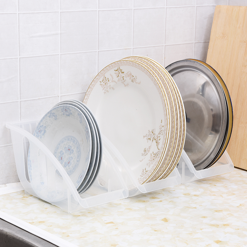 日本进口SANADA碗碟架 碗碟收纳盒 盘子整理架 碗盘架 沥水置物架