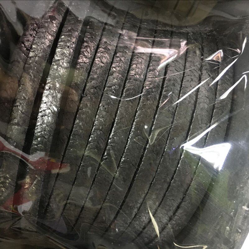 石墨盘根 热卖芳纶油浸石棉密封绳10mm12mm20mm 纯黑色高水基填料