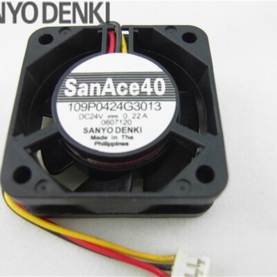 SanAce40  109P0424G3013 24V 0.22A 数控发那科风扇40*40*15MM