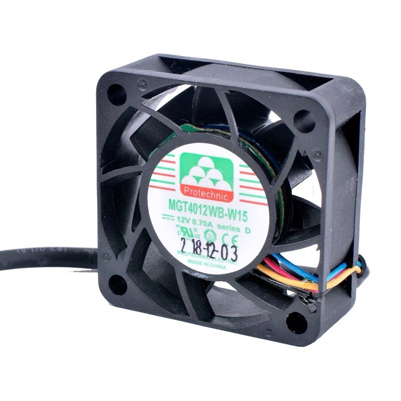 MGT4012WB-W15 永立 4cm厘米 4015 12V 0.70A大风量暴力散热风扇