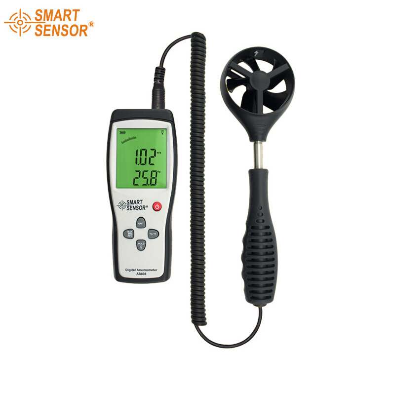 希玛手持式风速仪高精度热敏式测风仪测量仪风量测试仪AS836/856