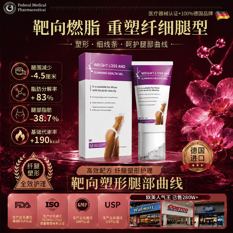 【燃脂瘦腿神器】医用进口_靶向鼻喷剂/鼻炎凝胶（器