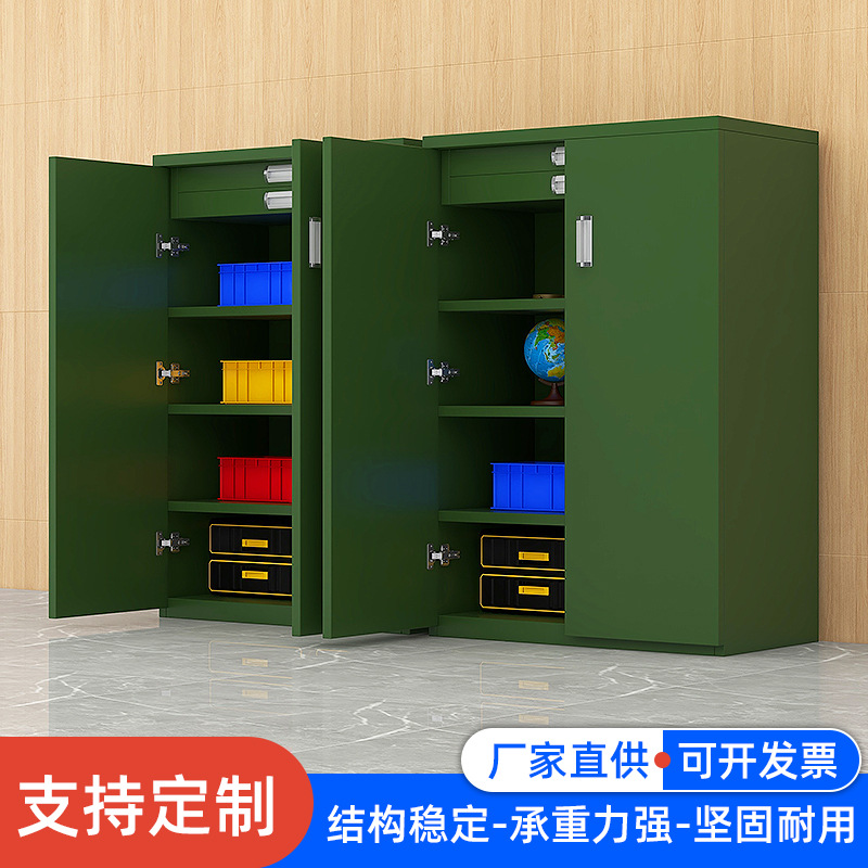 观测器材柜木制光学仪器存放柜带锁指南针望远镜瞄准镜装备柜子