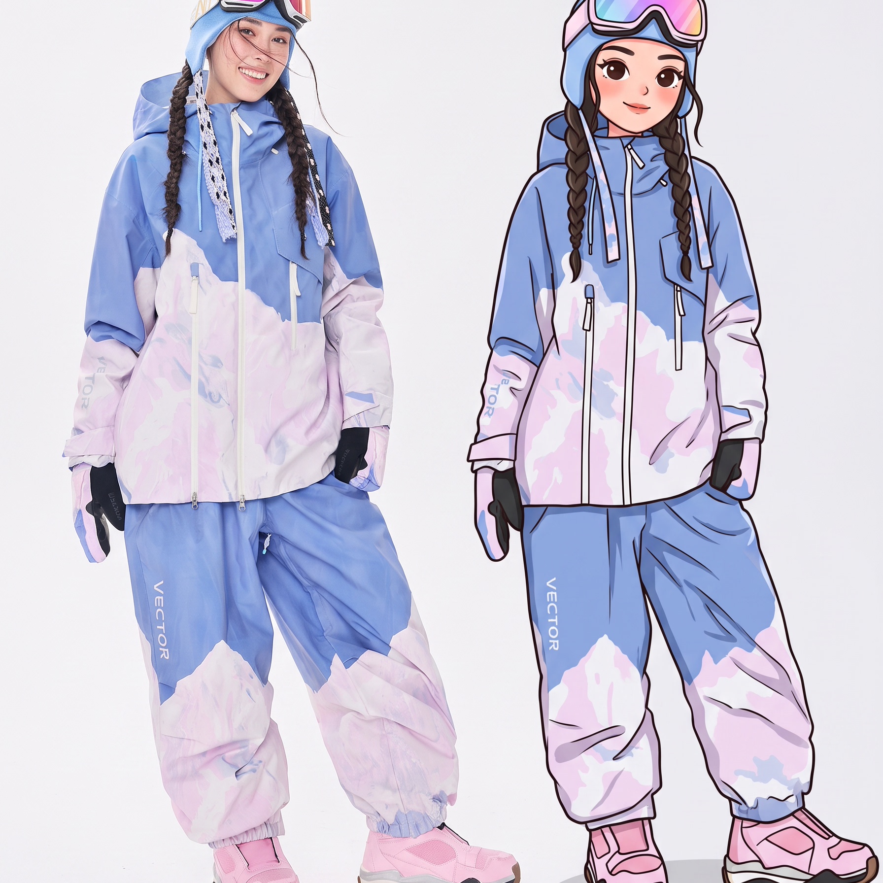 VECTOR远山系列滑雪服