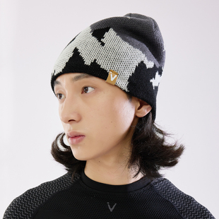 VECTOR玩可拓成人滑雪针织帽包头加厚保暖防风毛线帽户外滑雪装备