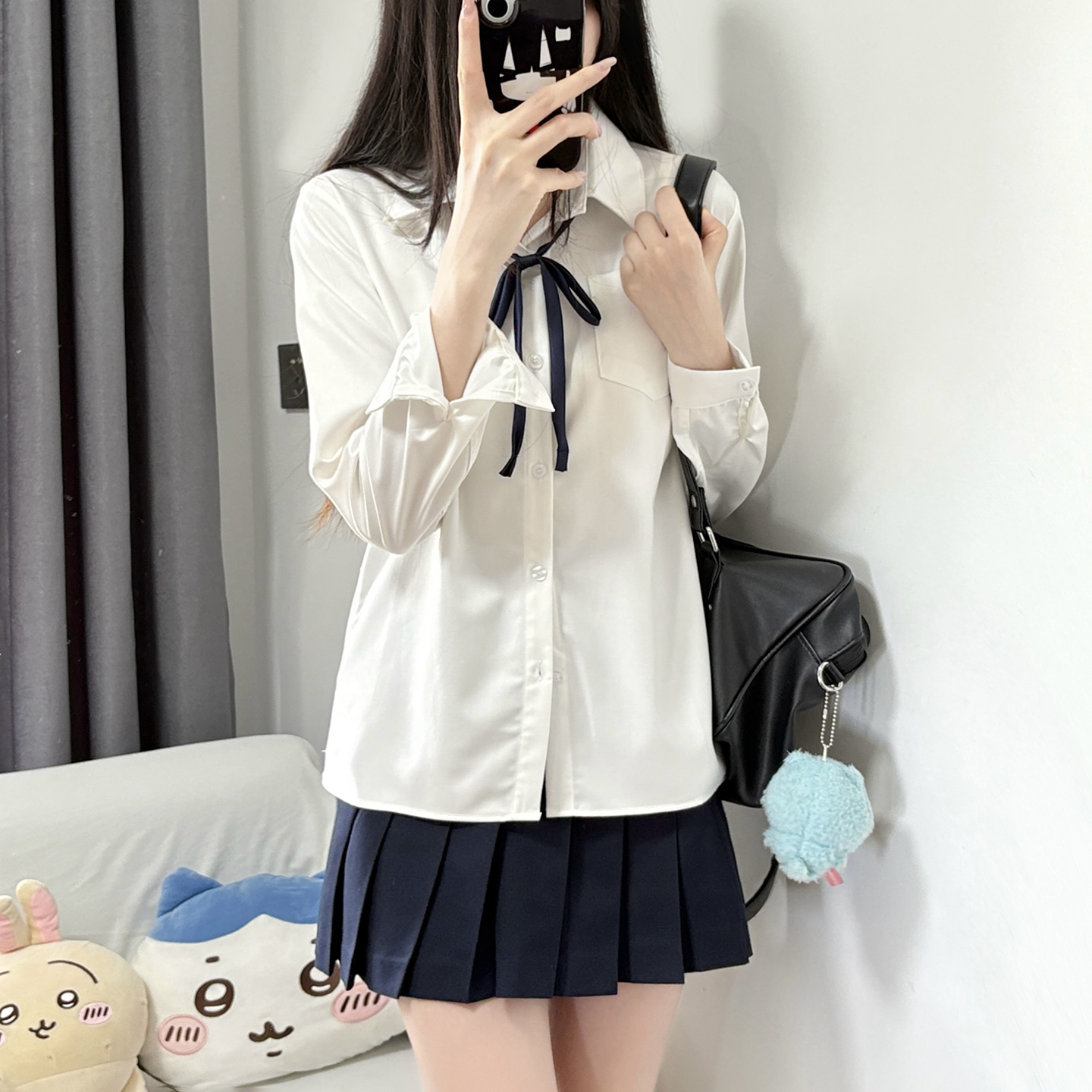 墨澜森原创jk衬衫长袖短袖白衬衣