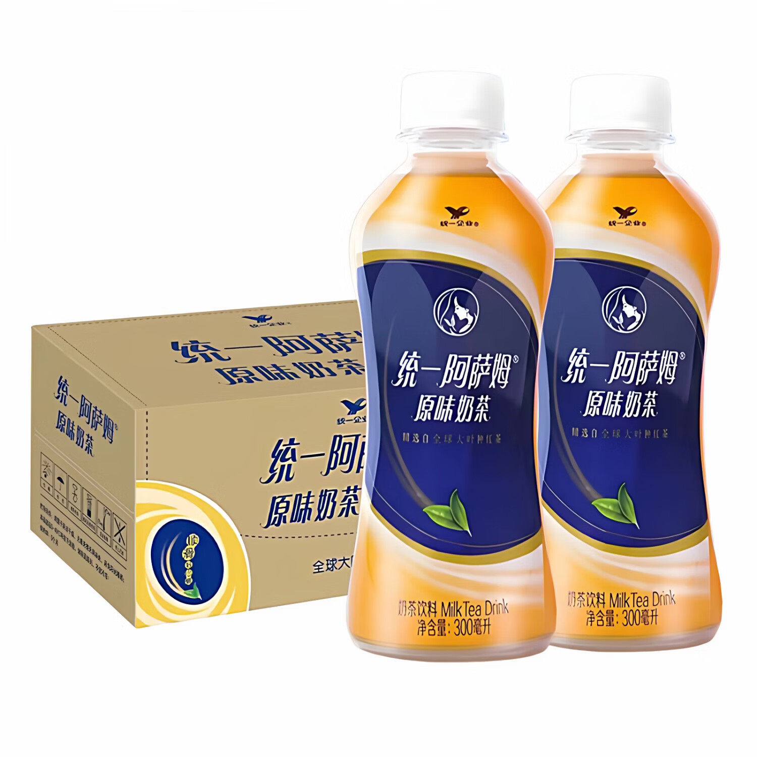 统一阿萨姆奶茶300ml*24瓶整箱经典原味奶茶饮料下午茶休闲奶茶饮,咖啡/麦片/冲饮,调味茶饮料,淘宝优惠券,粉丝福利购,淘宝优惠卷