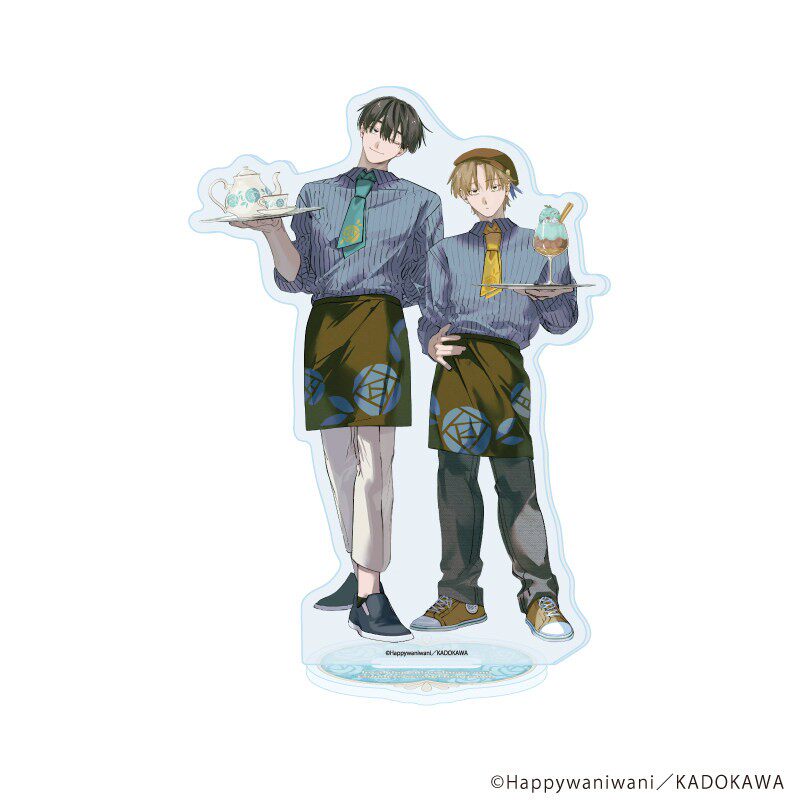 预售订金 A3 忠犬部下与傲娇少尉 原画 吧唧徽章立牌 W0260