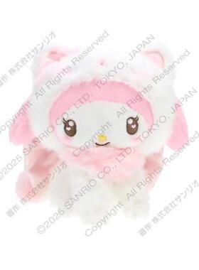 限购5/2月预售定金 港版白猫大尾巴Kitty 美乐蒂毛绒挂件娃娃