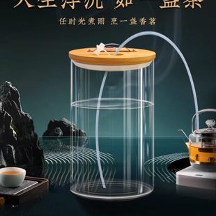 饮水机桶家用纯净水桶玻璃储水净水桶功夫茶储水桶茶吧机茶台专用
